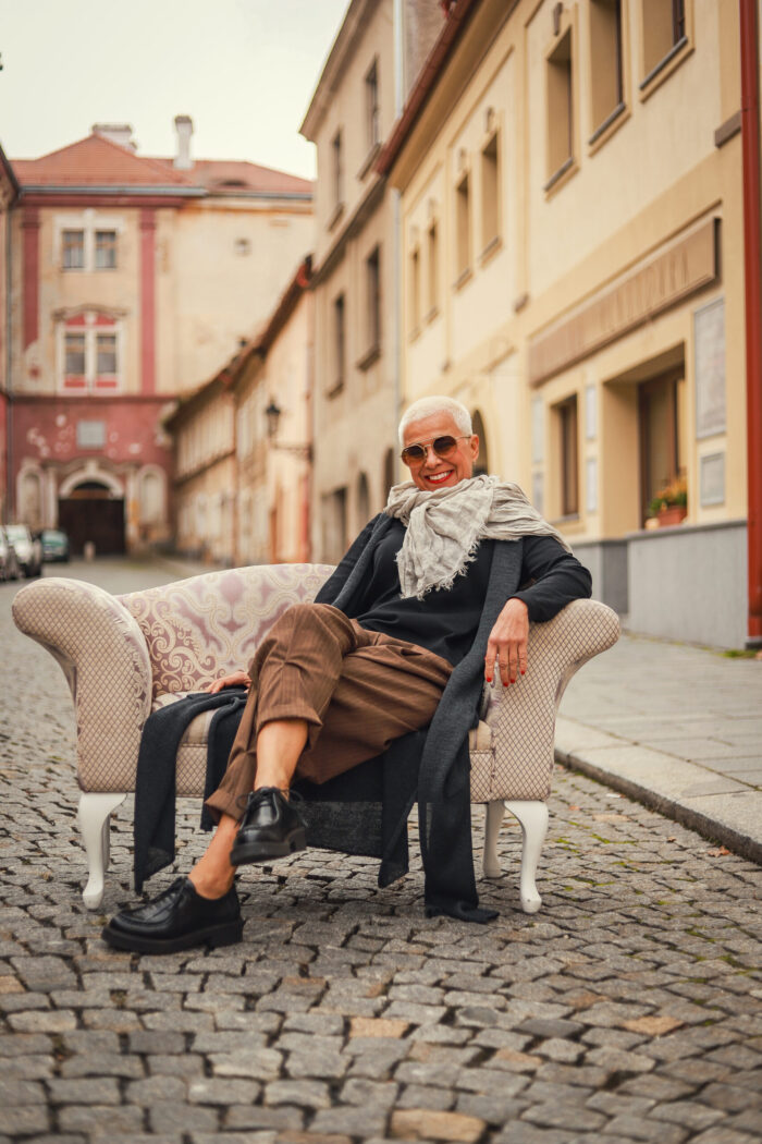 Lněný šátek - Obrázek 38