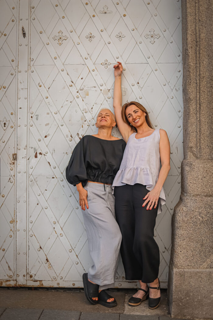 Lněný stahovací top MARIA - Obrázek 13