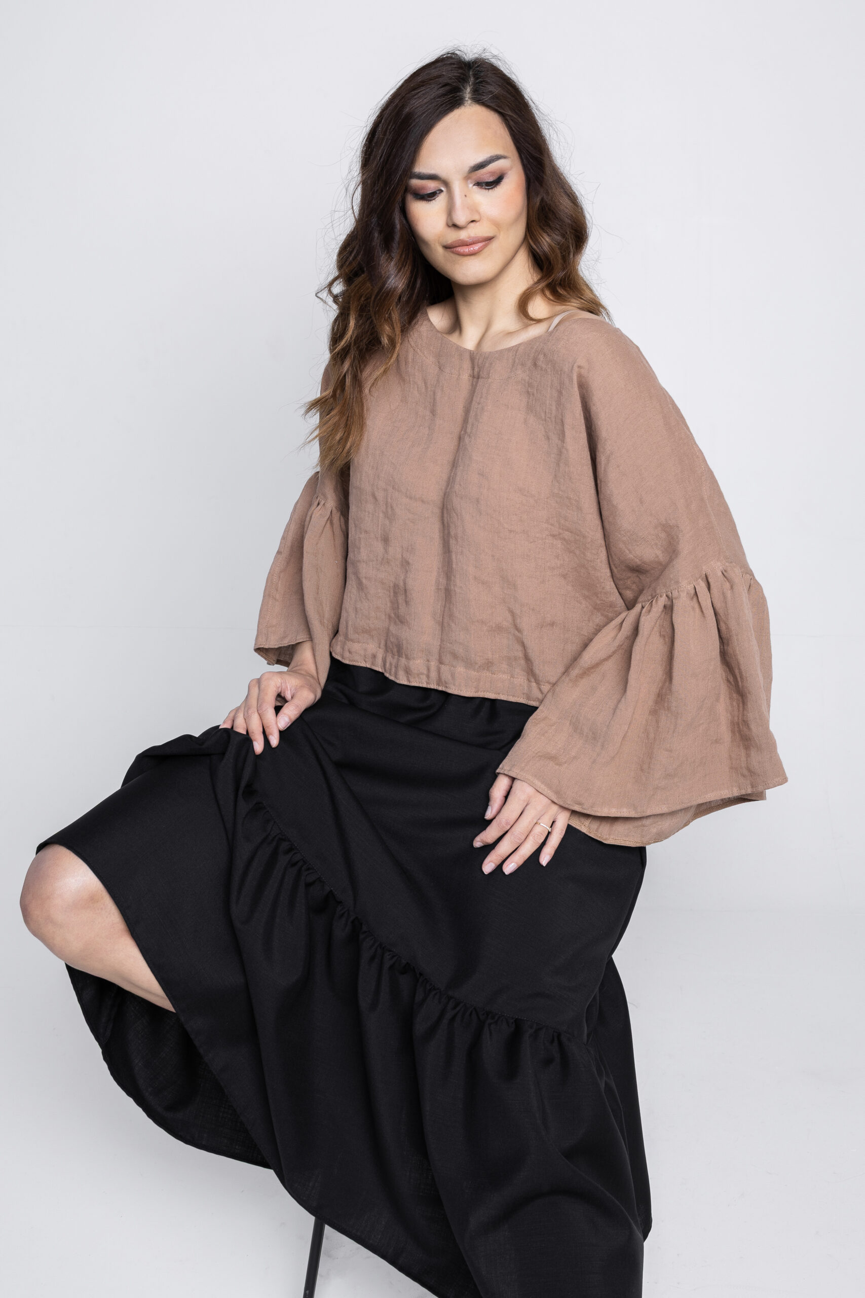 Lněná tunika ADELLE