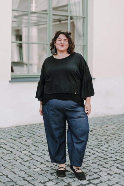 Denimové kahoty SABINA Femme